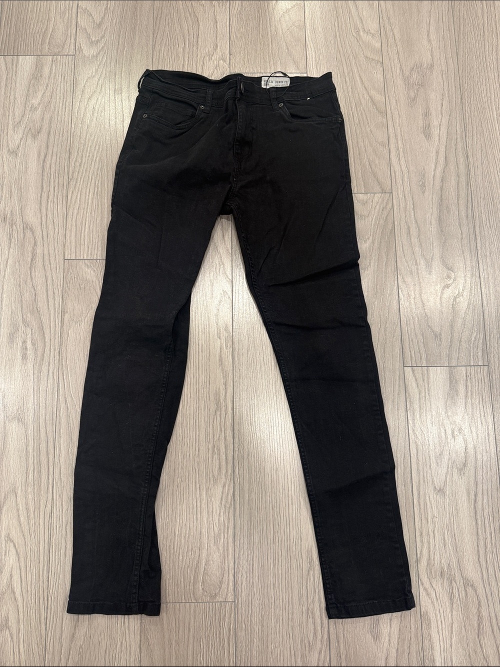 Denim&Co Black Skinny Men’s Jeans